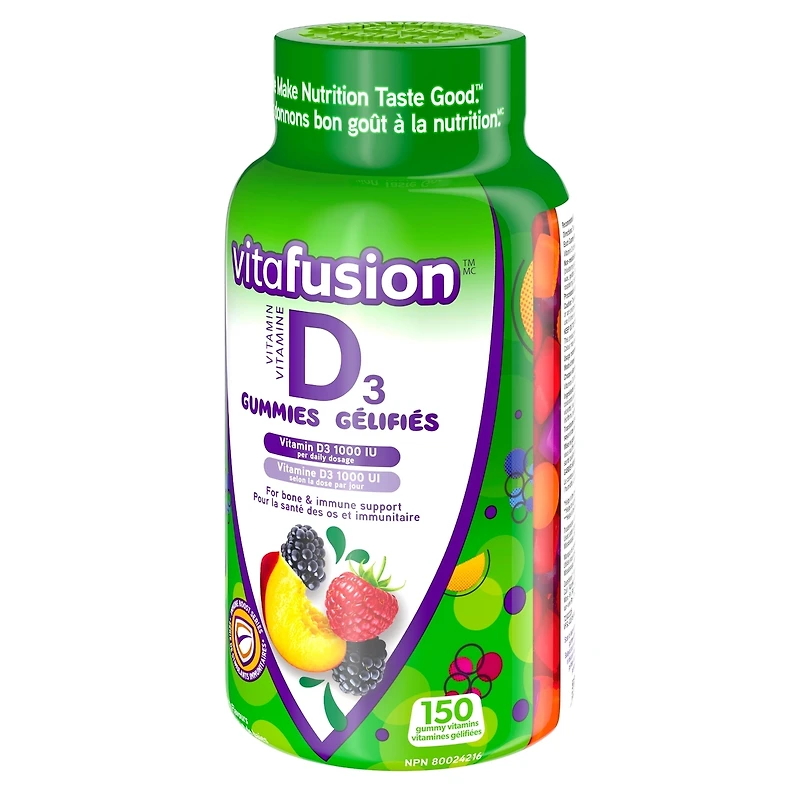 Vitamin D3 Gummy Vitamins