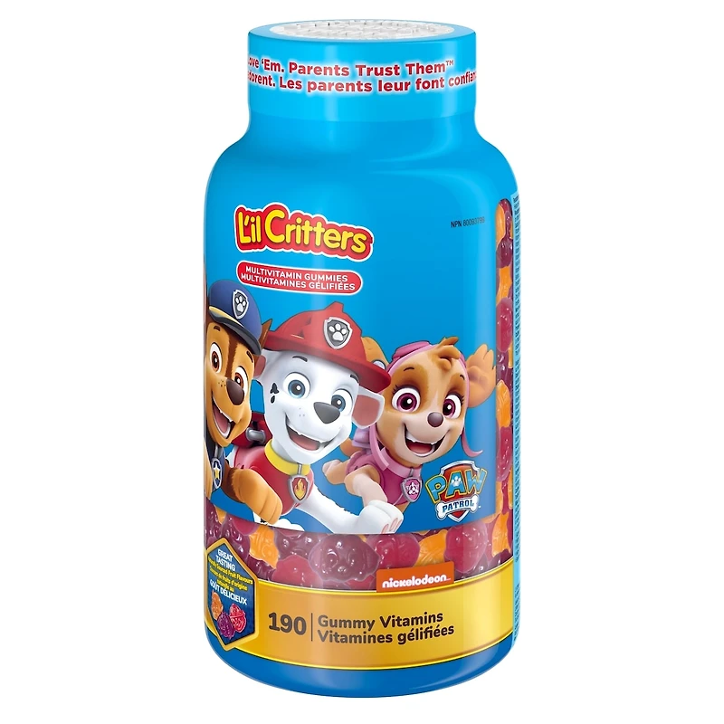 Paw Patrol Multivitamin Gummies