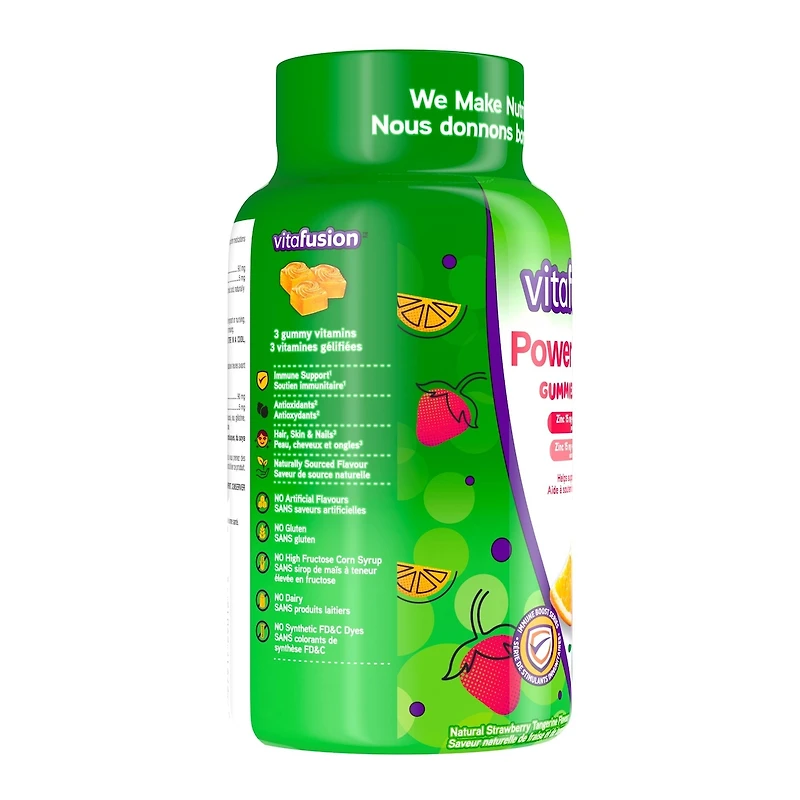 vitamines gélifiées Power Zinc + C
