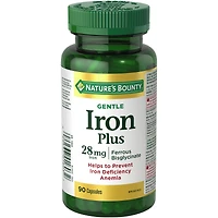 Gentle Iron Supplement, Helps Prevent Iron Deficiency Anemia, 28mg