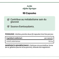 Alpha Lipoic Acid, 100 mg, For Glucose Metabolism