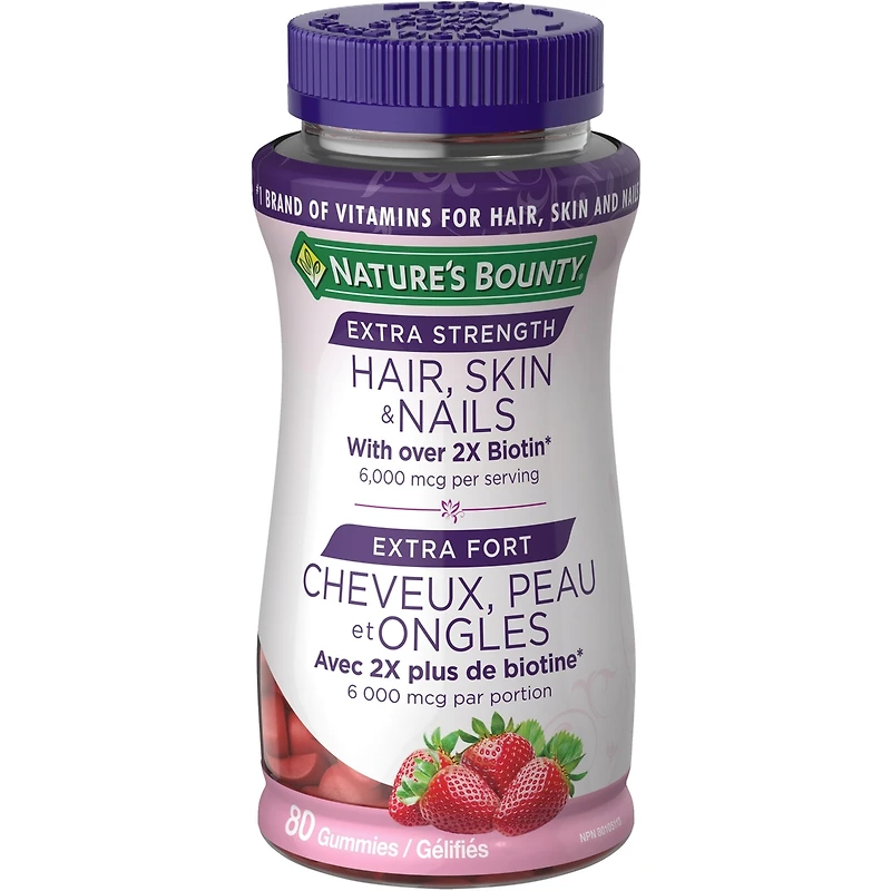 Nature's Bounty Extra Fort Cheveux, peau et ongles