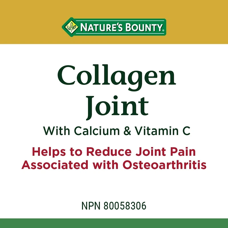 Collagen Joint With Calcium & Vitamin C