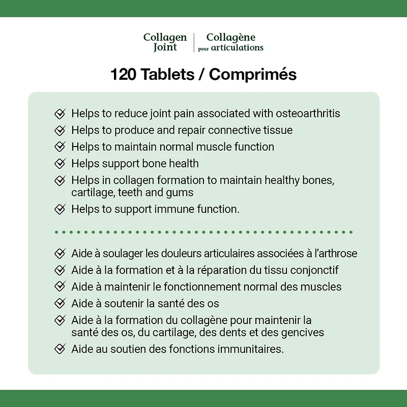 Collagen Joint With Calcium & Vitamin C