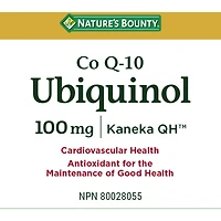 Ubiquinol, Co Q-10, 100 mg, Softgels