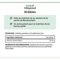 Ubiquinol, Co Q-10, 100 mg, Softgels