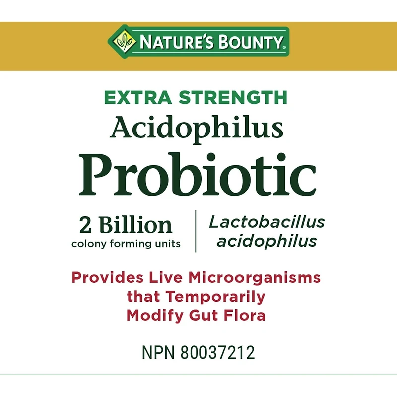 Probiotique Acidophilus extra-fort, 150 caplets