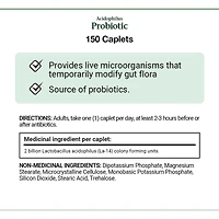 Probiotique Acidophilus extra-fort, 150 caplets