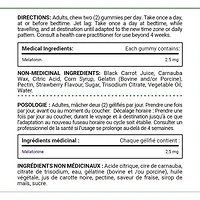 Les gélifiés de mélatonine aident à rétablir le cycle veille-sommeil