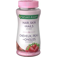 Hair, Skin & Nails with Biotin Supplement Gummies
