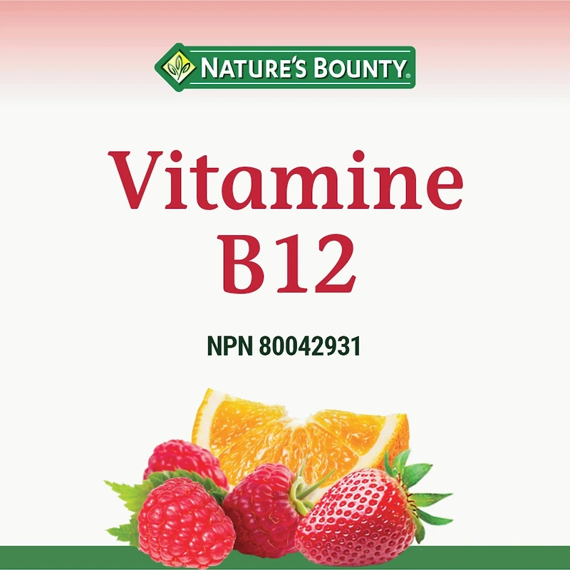 Vitamine B12, aide à maintenir une bonne santé