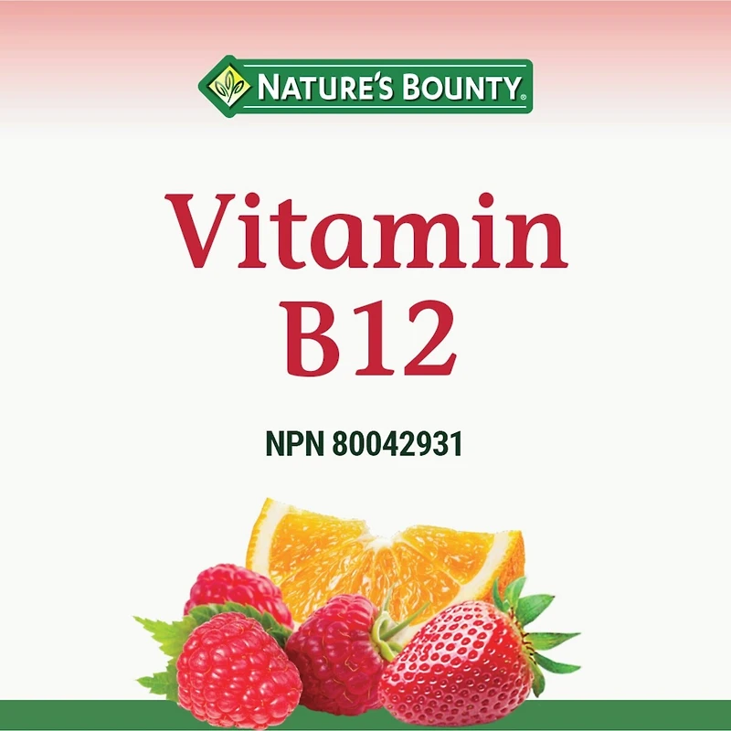 Vitamine B12, aide à maintenir une bonne santé