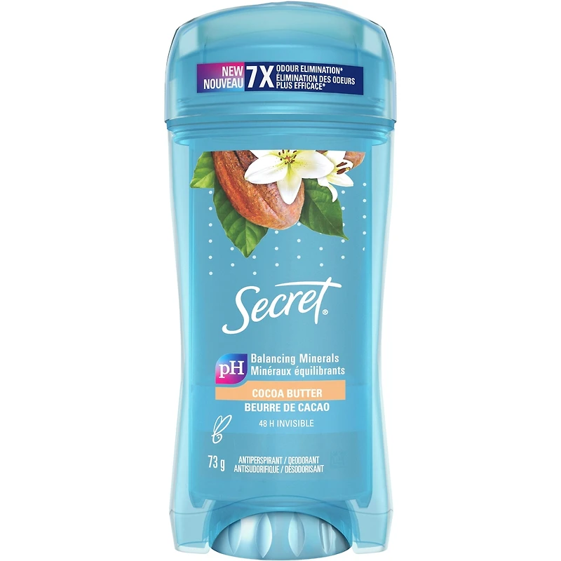 Secret Fraîcheur – Gel clarté, Beurre de cacao – 73 g