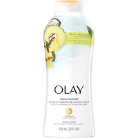 Fresh Outlast Paraben Free Body Wash with Rejuvenating Notes of Pineapple and Coconut Water