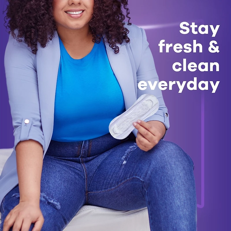 Always 3-in-1 Xtra Protection Daily Liners Extra Long Absorbency, 5x Drier Than Always Thin, 36 Count