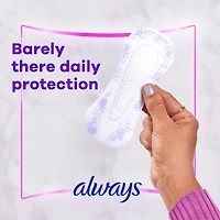 Radiant Daily Multistyle Liners Regular, Unscented, Up to 100% Odor-free