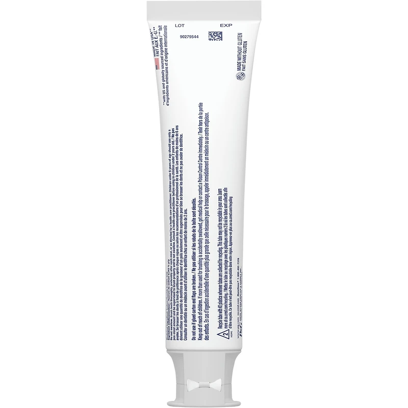 Crest 3D White Advanced, Teeth Whitening Toothpaste Radiant Mint, 135 ml