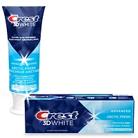 Dentifrice blanchissant Crest 3D White Avancé, Fraîcheur arctique