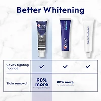 Crest 3D White Advanced, Charcoal Whitening Toothpaste, 135 ml