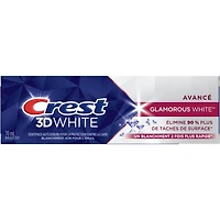 Dentifrice blanchissant Crest 3D White Avancé, Blanc éblouissant, 70 mL