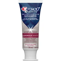 Dentifrice blanchissant Crest 3D White Avancé, Blanc éblouissant, 70 mL