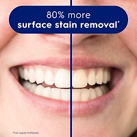 Dentifrice blanchissant Crest 3D White Efface-taches, Menthe polissante, 65 mL