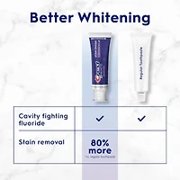 Dentifrice blanchissant Crest 3D White Efface-taches, Menthe polissante, 65 mL