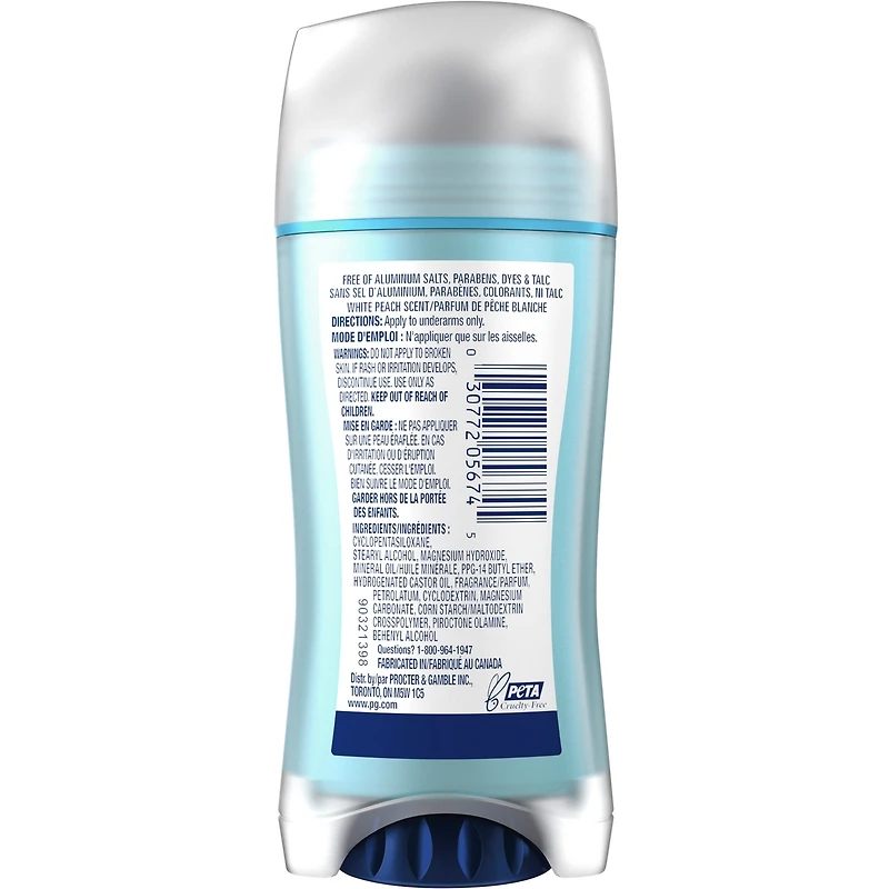 Antisudorifique et désodorisant invisible en bâton Secret Thérapeutique