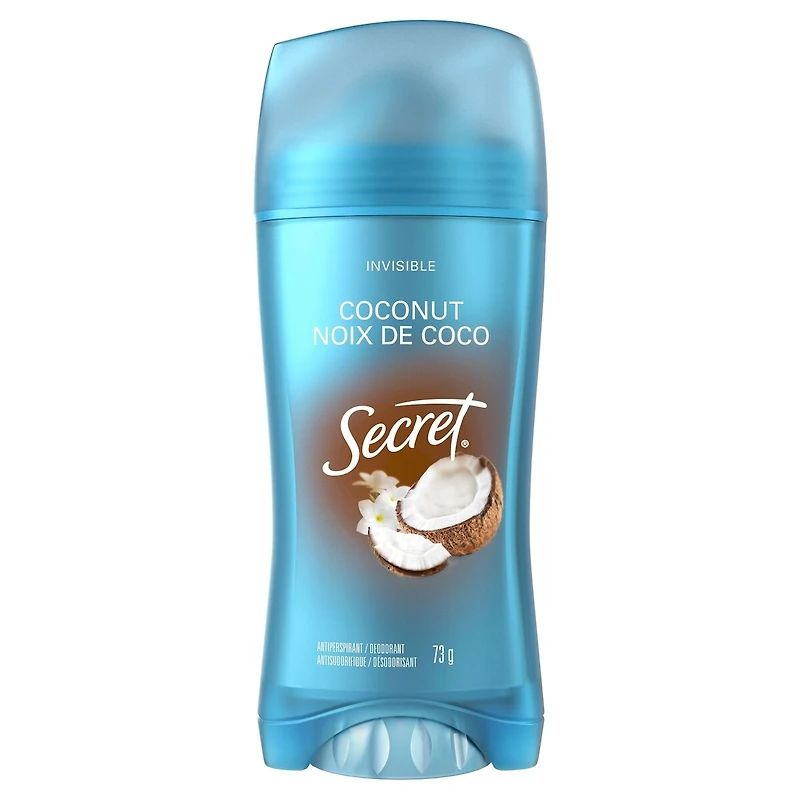 Invisible Solid Antiperspirant and Deodorant, Coconut Scent