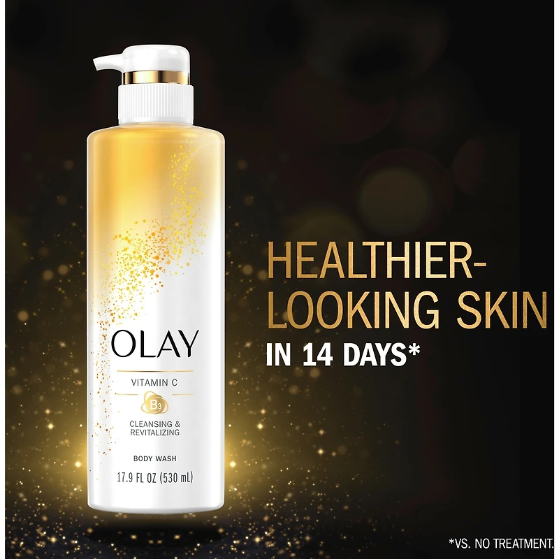 Olay Cleansing & Nourishing Body Wash with Vitamin B3 and Vitamin C