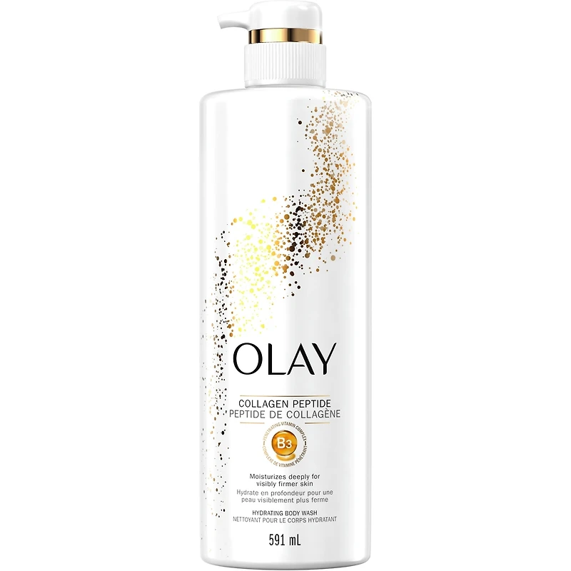 Olay Cleansing & Firming Body Wash with Vitamin B3 and Collagen