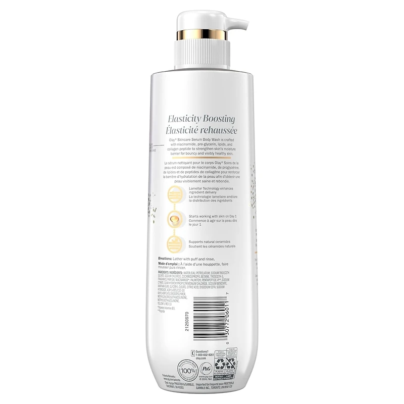 Olay Cleansing & Firming Body Wash with Vitamin B3 and Collagen