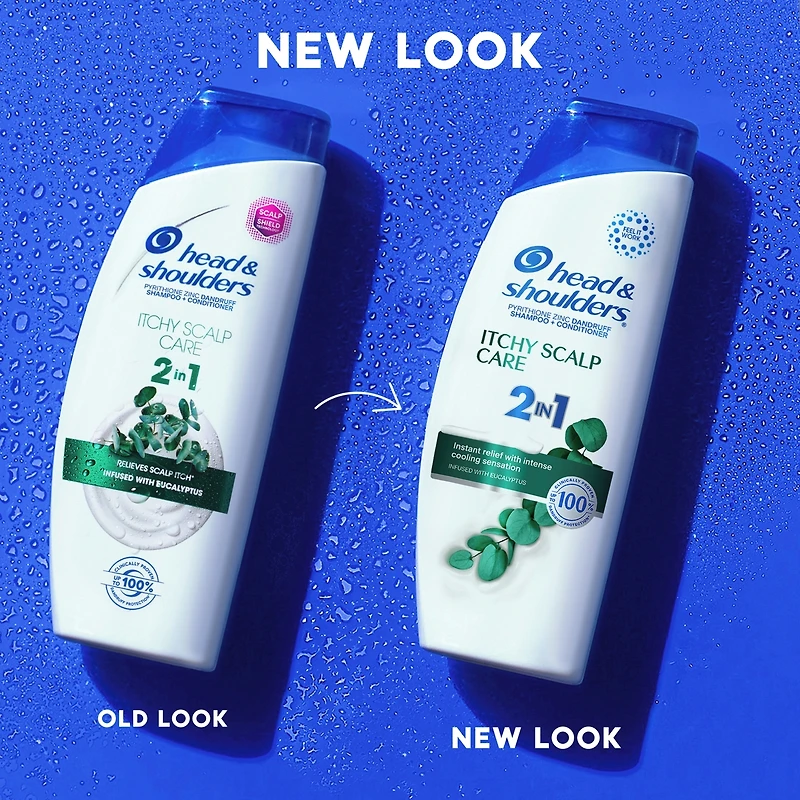 Shampooing et revitalisant 2 en 1 Head & Shoulders pour cuir chevelu qui démange