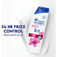 Shampooing et revitalisant 2 en 1 Head & Shoulders Lisses et soyeux