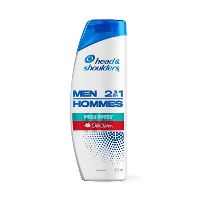 Shampooing et revitalisant 2 en 1 Head & Shoulders Old Spice Pure Sport