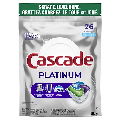 Sachets pour lave-vaisselle Platinum