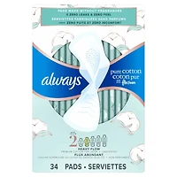 Serviettes Pur coton, flux abondant, avec ailes, pour femmes, taille 2, non parfumées