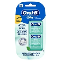 Soie dentaire Glide Pro-Santé Confort plus, paquet économique de 2 (40m chacun)