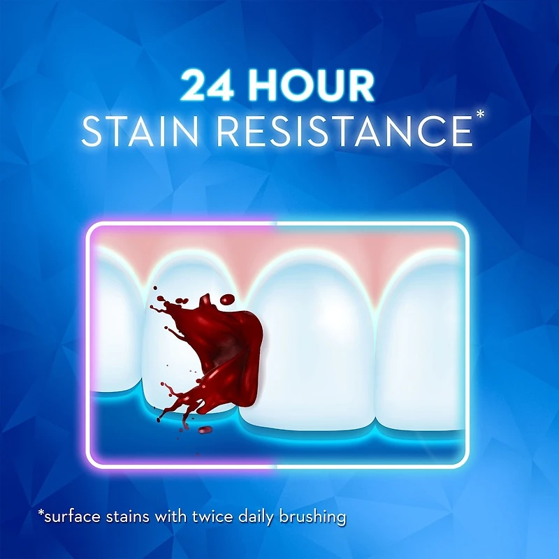 3D White Brilliance Teeth Whitening Purple Toothpaste