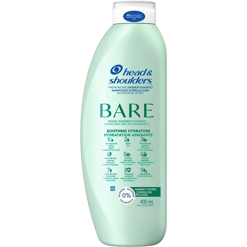 BARE Soothing Hydration Dandruff Shampoo, Anti-Dandruff