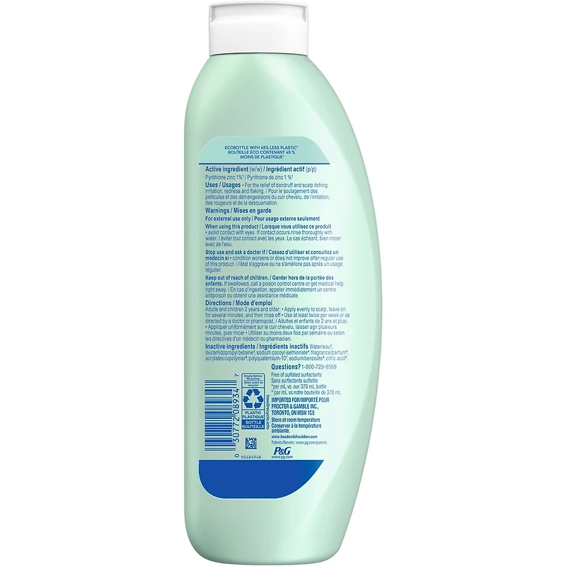 Shampooing antipelliculaire BARE Nettoyage pur, antipelliculaire