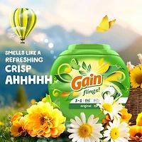 Capsules de détergent à lessive Flings