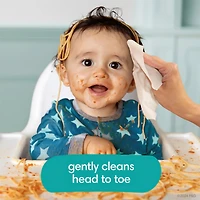 Free & Gentle 100% Plant-Based Fragrance Free Baby Wipes, 1 pack