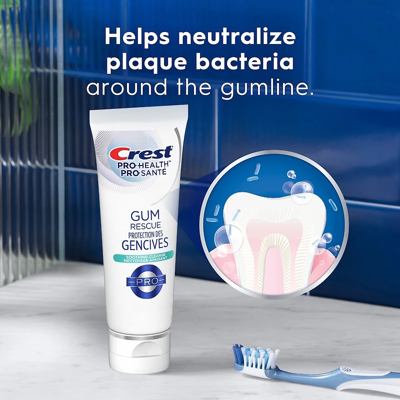 Pro-Health Gum Rescue Toothpaste- Anticavity, Antibacterial Flouride Toothpaste, Clinically Proven Healthier Gums.