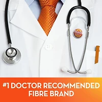 Fibre+ Collagen Peptides, Psyllium Husk Powder, Plant Based Fibre, Sugar-Free with Stevia, Orange Flavoured