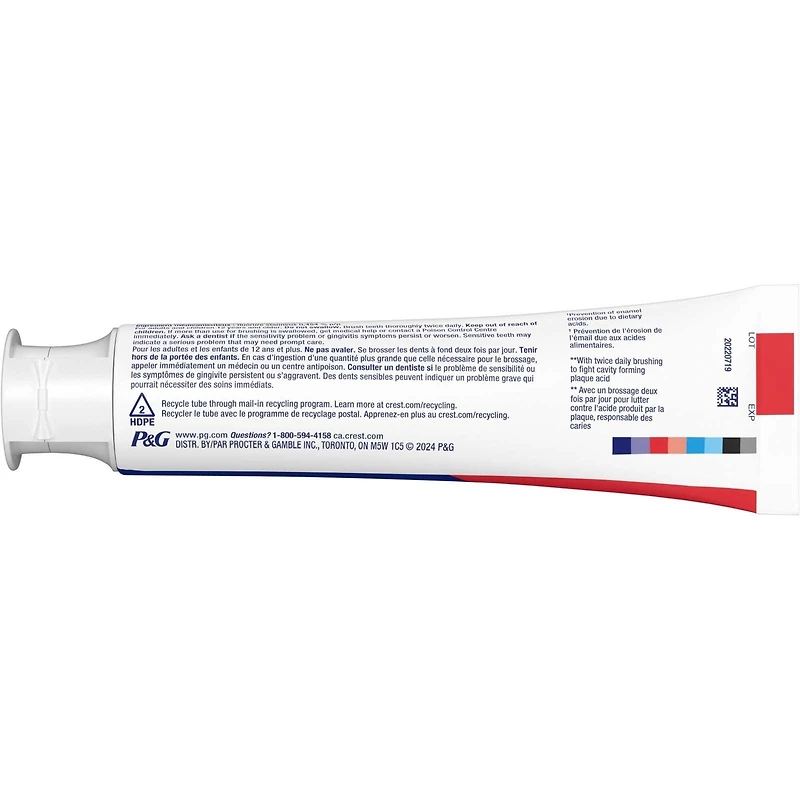 Pro-Santé Avancé – Dentifrice protection anticarie maximale + prévention de l’érosion –