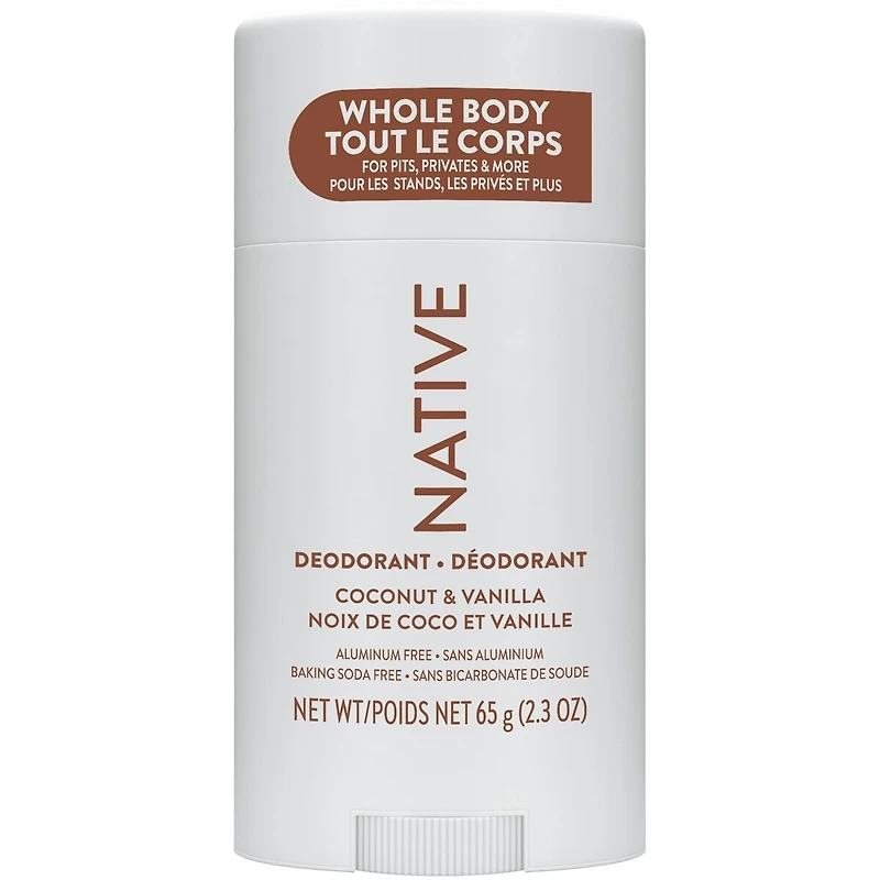Whole Body deodorant, Coconut & Vanilla