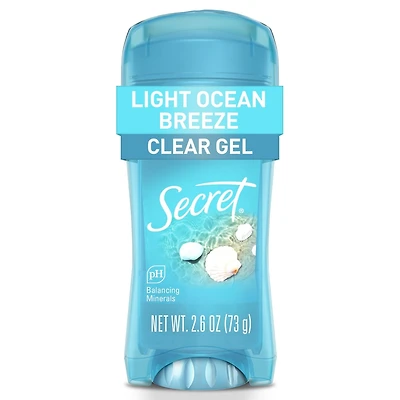 Fresh Clear Gel Antiperspirant and Deodorant for Women, Ocean Breeze Scent