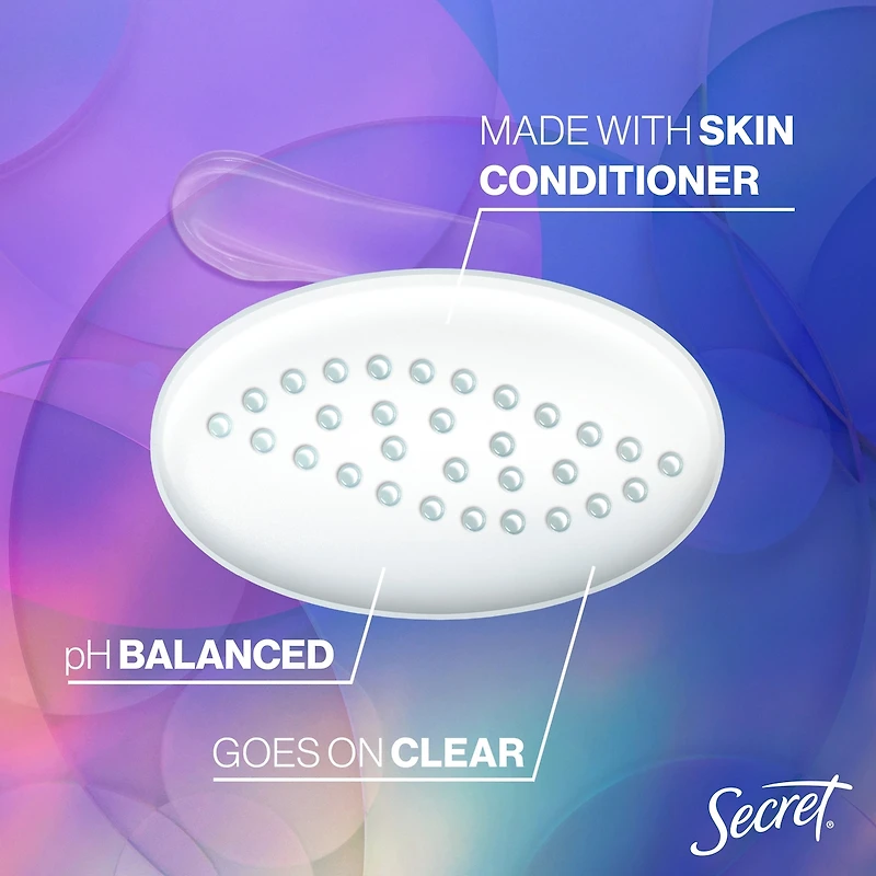 Antisudorifique et désodorisant gel clarté Fraîcheur pour femmes, parfum Brise marine