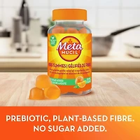 Fibre Gummies, No Sugar Added, Orange Flavour, Prebiotic, Plant-Based, 105 Count
